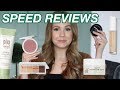 SPEED REVIEWS of New Makeup// Best &amp; Worst New Products!