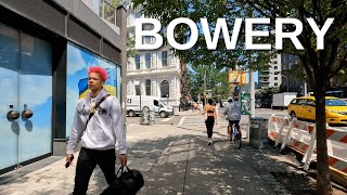 NEW YORK CITY Walking Tour [4K] BOWERY