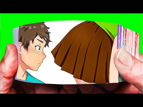 Jenny wants Steve - Minecraft Anime - Flipbook Animation