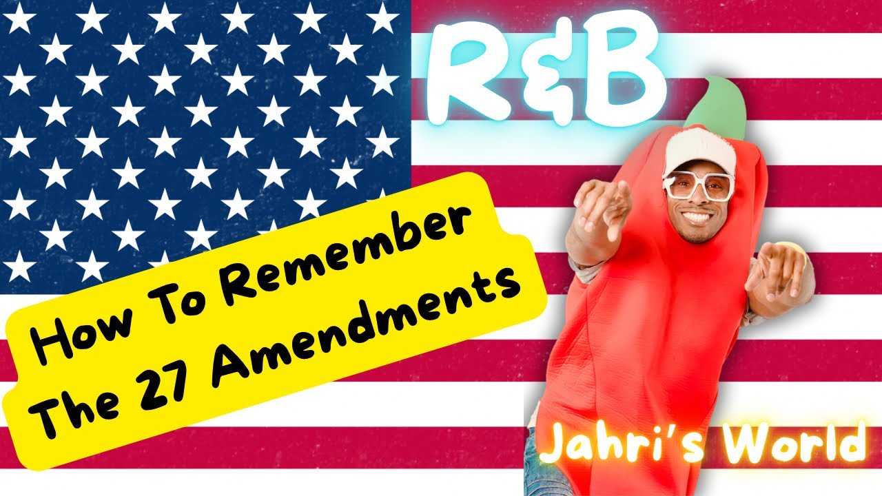The Amendment Song | Jahri’s World - YouTube