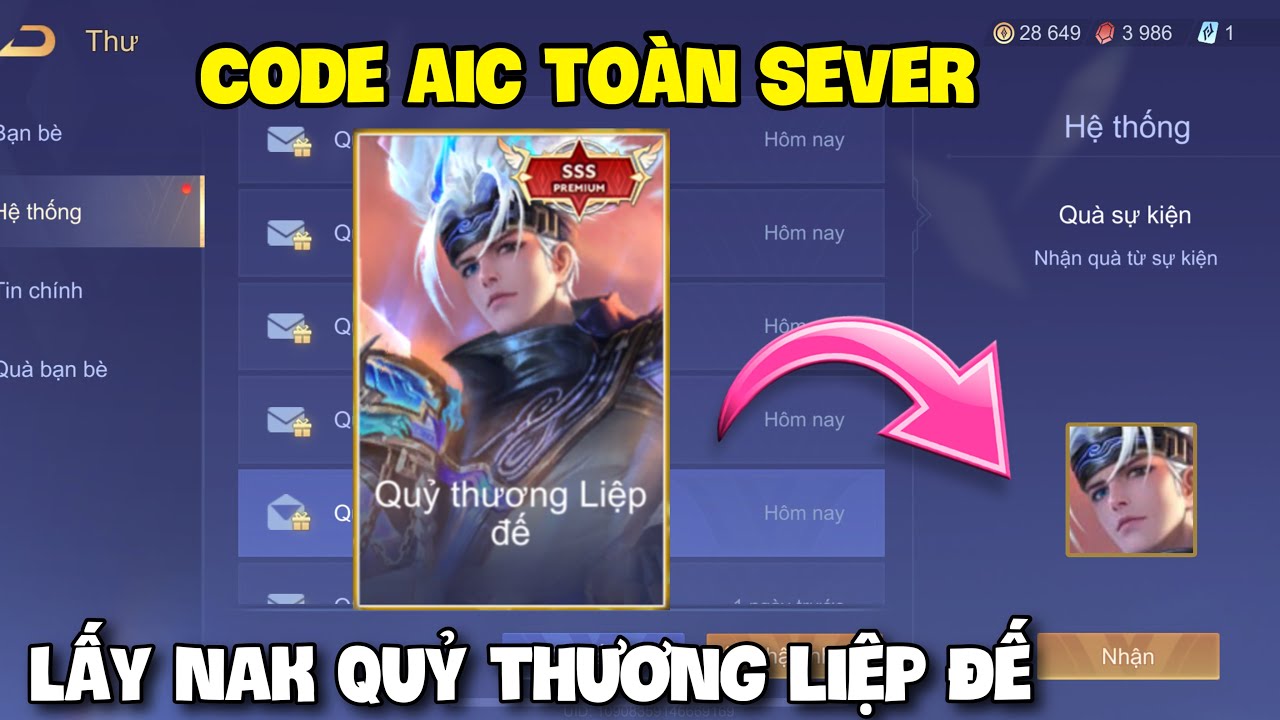 game slot đổi thưởng 2018 Liên Quân | Nhập CODE Mới Nhất Toàn Sever Nhận Skin Nak Quỷ Thương Liệp Đế Thái Miễn Phí AIC 2024