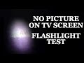 LCD & LED TV Repair - No Picture No Image & Blank Black Screen Flashlight Test - Fix LCD & LED TVs