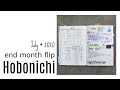 Planner flip through #15 | Hobonichi Cousin A5 * - July 2020 * one month in