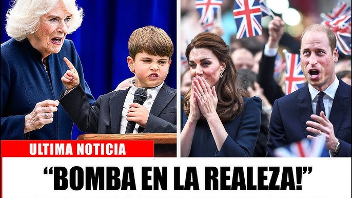 El Príncipe Louis Agarra el Micrófono de Camilla en Vivo – ¡Todos Quedan  Atónitos! - YouTube