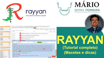 TUTORIAL completo de como usar o Rayyan para Revisões Sistemáticas