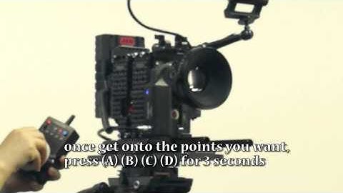 Basic operation of Cinegears single channel wireless follow focus system