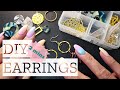 DIY Dangling Resin Earrings  - easiest quickest craft tutorial