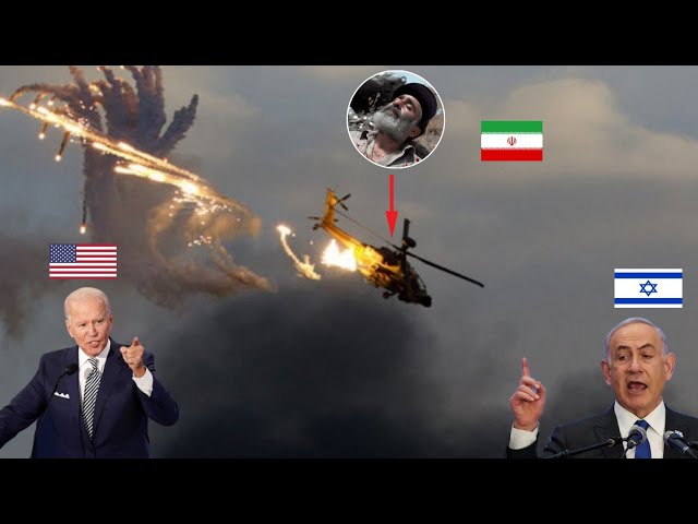 Today's news! Footage of Iran's presidential helicopter crashing in Tehran has been discovered class=