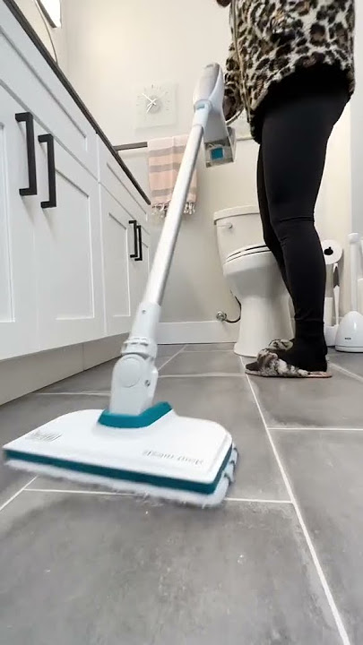 Black And Decker Steam Mop, Cleaning Test🤔 