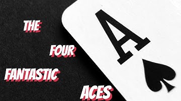 The Four Fantastic Aces- Card Trick *REVEALED*