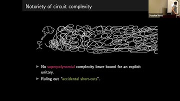 QIP 2022 | Linear growth of quantum circuit complexity