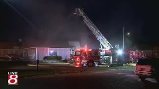 Auto body shop, strip mall fire in Greenfield