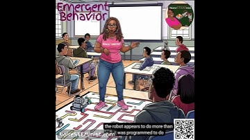 🎓 NoireSTEMinist® Tutorials: Emergent Behavior #Robot #Robotics #STEM #STEAM #EmergentBehavior
