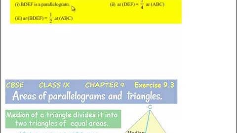 NCERT Solutions for Class 9 Maths Chapter 9 Areas of Parallelogram Ex 9.3 Q5
