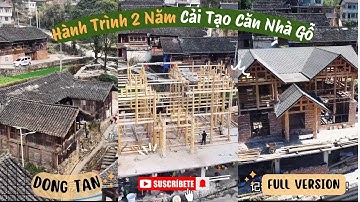 Full Version | Hành Trình 2 Năm Biến Hình Cho Căn Nhà Cổ Bằng Gỗ và Cái Kết | Đông Tần #caitaonha
