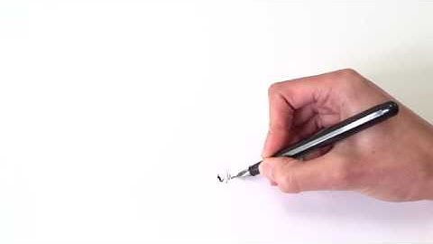 How to assemble your calligraphy pen and get the ink flowing