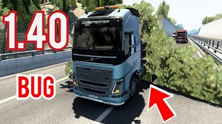 Euro Truck Simulator 2 1.40 Update BUG