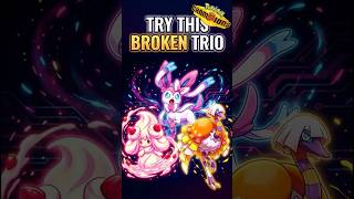 TRY THIS BROKEN TRIO 😈 #pokemon #vgc #shorts #pokemonchampions #competitivepokemon