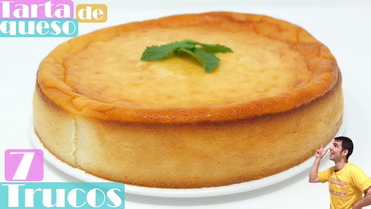 TARTA de QUESO PERFECTA 🍰🥧  | 7 TRUCOS de pastelero profesional ❤️❤️❤️ Receta # 503