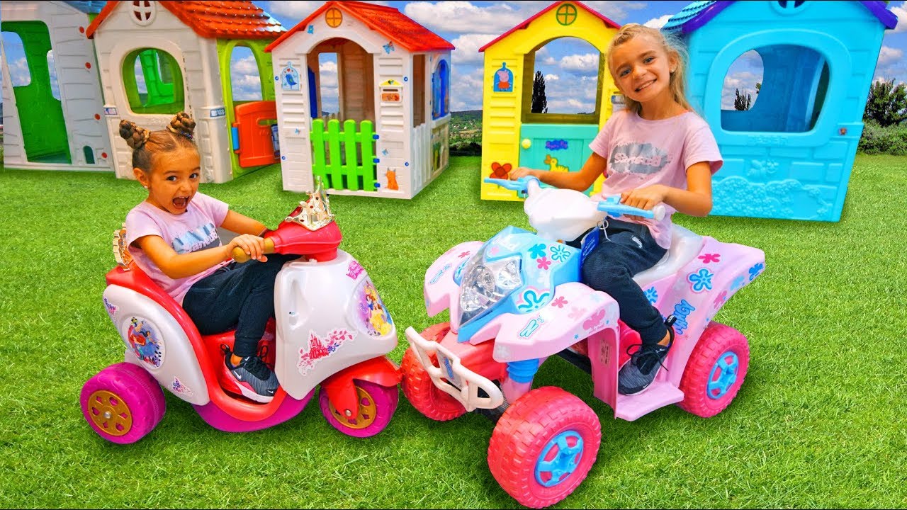 playstation 5 Las Ratitas van a comprar juguetes con sus bebés - Playing with toys for kids