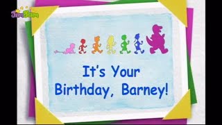 Barney & Friends Barney E Os Seus Amigos - Its Your Birthday, Barney European Portuguese Dub