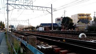 名鉄3301F+3170F 1723ﾚ国府駅入線