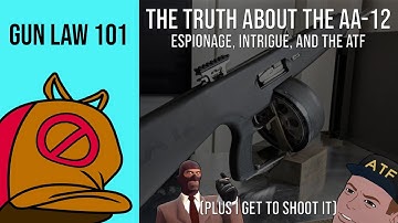 The Truth About the AA-12 Shotgun & Shooting The Only Existing one (ATF Mischief, Sabotage, & Chaos)