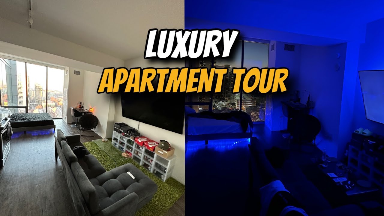 Luxury Highrise Apartment Tour! - YouTube