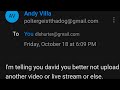 David Shurter is live!Dealing with the Child Traffickers Attacks- Its Been a Trip-and Not a Good One