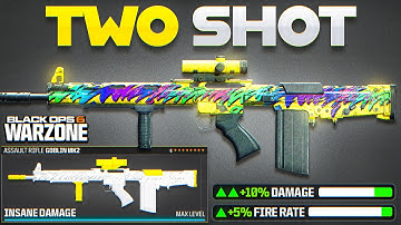 This *2 SHOT* AR is META in WARZONE 4 & BO6! (Best Goblin MK2 Loadout & Class)