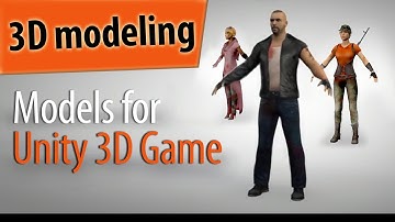 3D models for unity 3D game