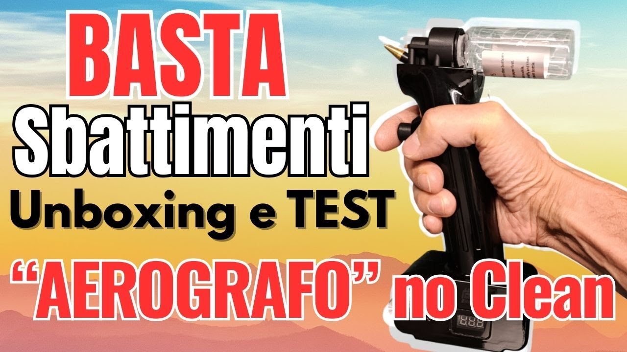 Aerografo senza pulizia, game changer per aerografia e modellismo