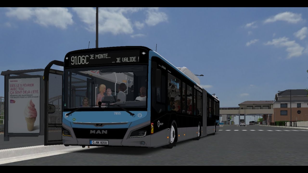 Man lion's city 18 G efficient hybride GNV ligne 91.06C 