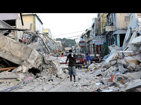 Video: Spēcīga zemestrīce Haiti