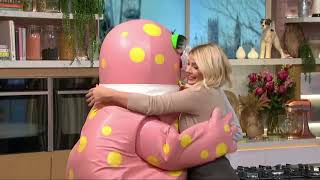 Mr Blobby on This Morning causing mayhem - 23rd January 2023