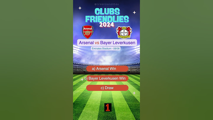 Arsenal vs Bayer Leverkusen Club Friendlies 2024 Prediction | Who Will Win? #match #prediction