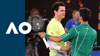 Milos Raonic vs Novak Djokovic - Extended Highlights (QF) | Australian Open 2020