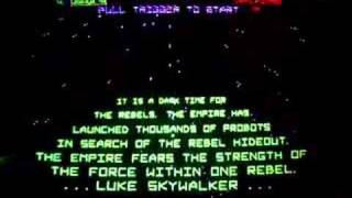 The Empire Strikes Back (Atari, 1985) attract screen