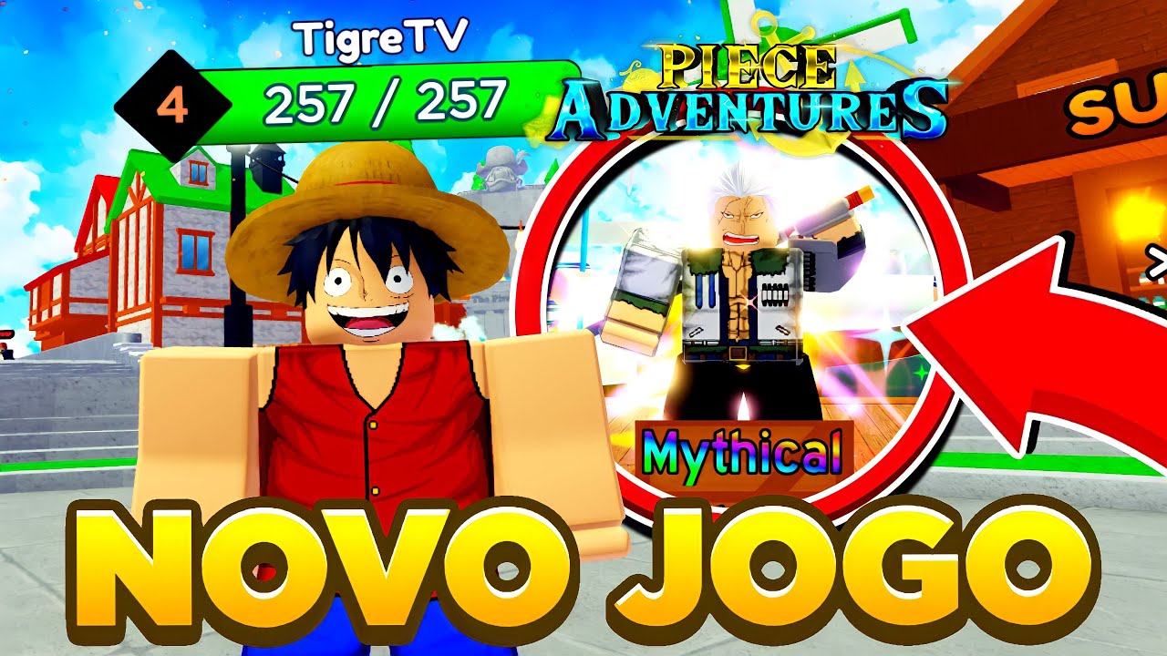 COMO JOGAR O NOVO JOGO DE ONE PIECE no ROBLOX - GRAND PIECE ONLINE !! «  Tigre » 