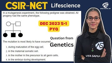 Genetics PYQs Practice | CSIR-NET LIFESCIENCE #apnasapnajrf