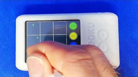 Electronic Sudoku Game