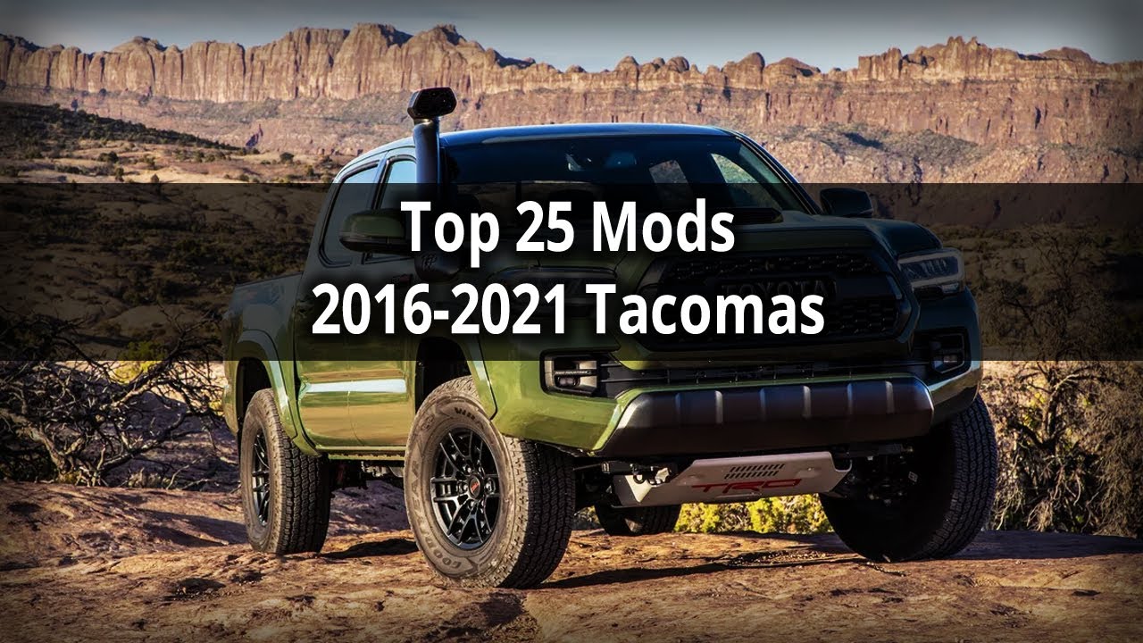 Top 25 Tacoma Mods Accessories Under