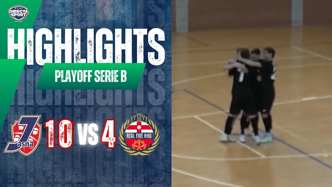 Futsal BM Playoff Ottavi di Finale Ritorno - P.G. Jasnagora - Real Five Rho 10-4 (Highlights)