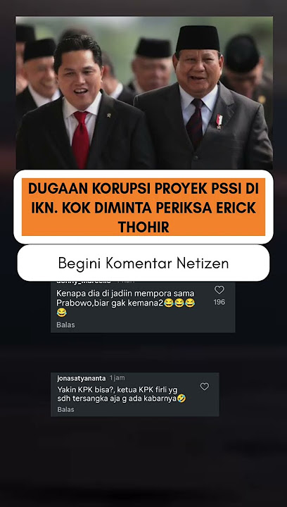 PRABOWO WITH HIS STRATEGY #foryou #prabowo #eriktohir #kpk #enterhome #corruption #latestnews