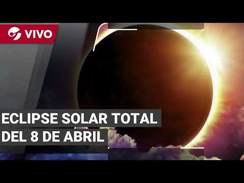 Así fue el ECLIPSE SOLAR TOTAL del 8 DE ABRIL 2024