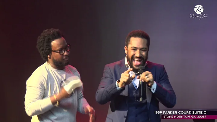 Majid Michel speaks At RockHill Church with Dr. Sonnie Badu