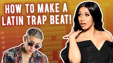 How to make a LATIN TRAP BEAT in Logic Pro X (It