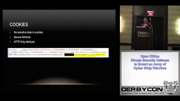 1 2 5 Ryan Elkins   Simple Security Defense to thwart an Army of Cyber Ninja Warriors