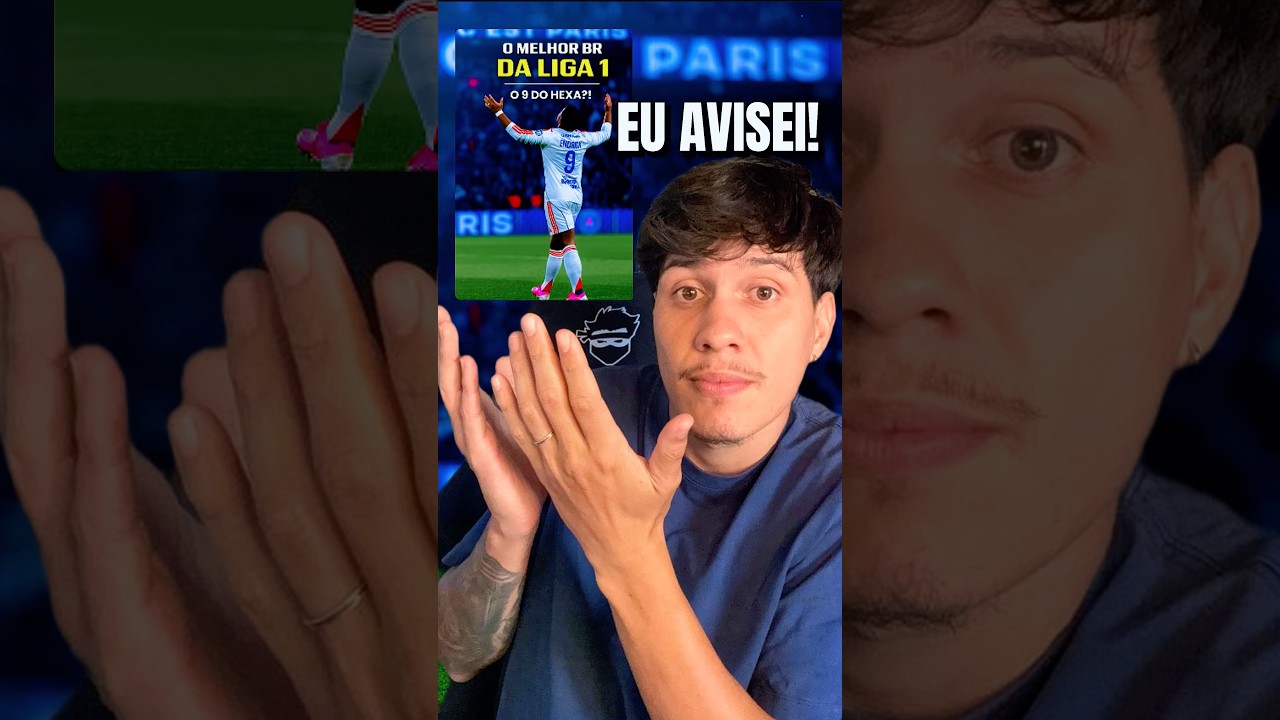 Endrick é a AURA do Lyon!!