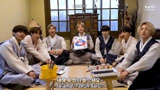 [INDO SUB] Let's Make New Year Card - BTS (방탄소년단)